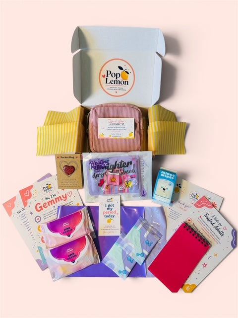 Pop Lemon First Period Kit | Prepared, Supported & Confident